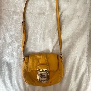 Mini Michael Kors Yellow Crossbody